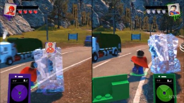 LEGO DC Super-Villains - Flash vs Superman - Open World Free Roam Gameplay (PC HD) [1080p60FPS]