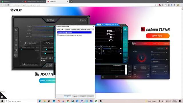 Setting FPS Counter di MSI Afterburner смотреть онлайн