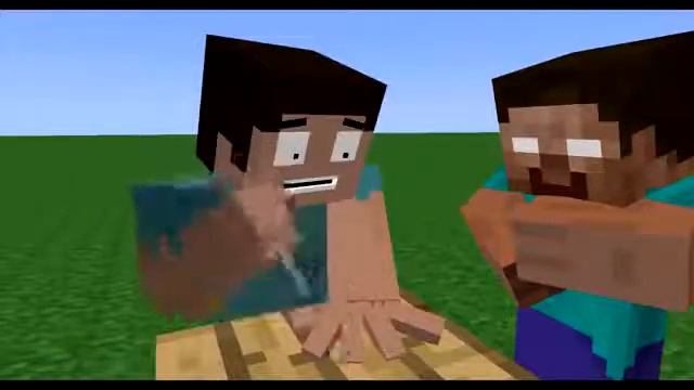 Minecraft Short Animation: The Knife Game Song смотреть онлайн