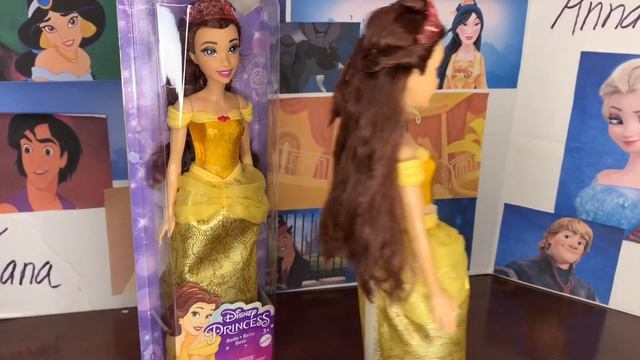 Belle 📖🥀 Disney Princess Core Doll by Mattel Unboxing / Review ⭐️✨🌹 смотреть онлайн