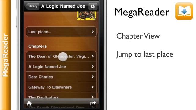 MegaReader eBook Reader - 1.9 million free books iPhone/iPod смотреть онлайн