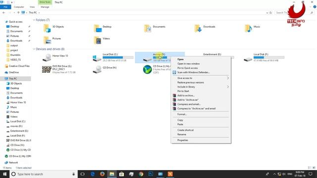 How to Share Drive/Folder from computer to computer Using LAN -தமிழ் смотреть онлайн