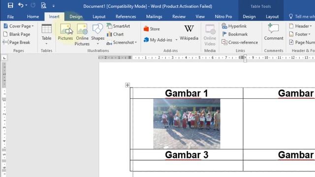 Belajar Microsoft Word 13# Cara Memasukan Gambar Pada Kotak di Word смотреть онлайн