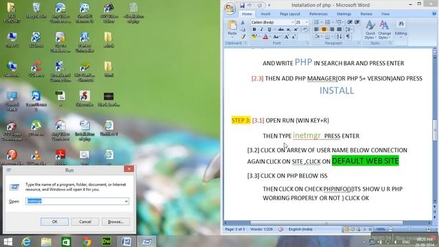 INSTALLATION OF PHP ON WINDOWS смотреть онлайн