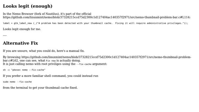 A Problem has been detected with your thumbnail cache. Fixing it will require administrative... смотреть онлайн