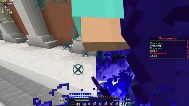 Minecraft Pot PvP With ItzFarrel (Auto Clicker) смотреть онлайн