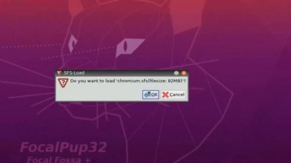 Puppy Linux FocalPup 32 Bit: Install Chrome