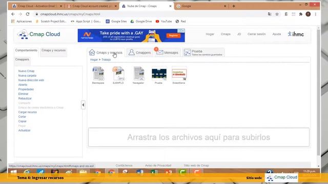 👨💻¿Cómo usar Cmap Cloud? - 🎈Tutorial 2020 - Tema 4: Añadir recursos смотреть онлайн