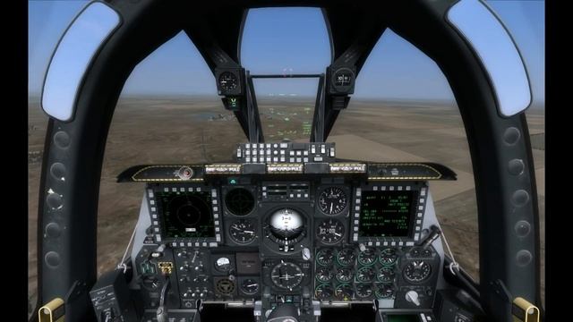 DCS A10 Beta 4 landing practice (not without breaking my airplane!) смотреть онлайн
