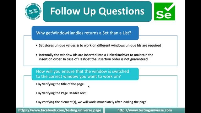 Difference Between getWindowHandle and getWindowHandles | How to Handle Multiple Windows in Seleniu смотреть онлайн