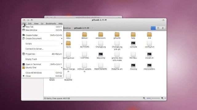 Nautilus "Open In Terminal" Keyboard Shortcut смотреть онлайн