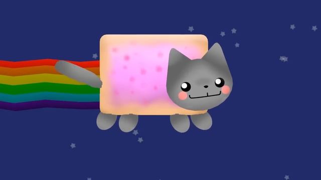 Nyan Cat + Off-Vocals & Acapella Download [MMD] смотреть онлайн