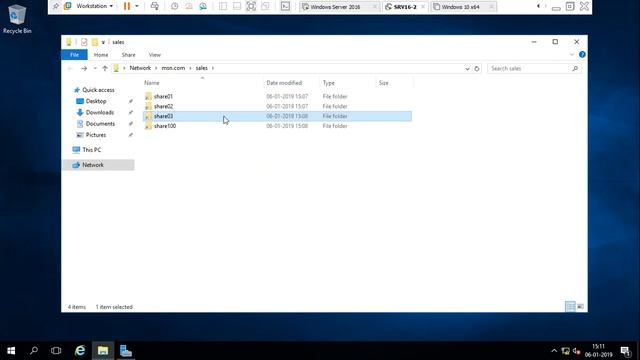 How to configure DFS server on Server 2016 смотреть онлайн