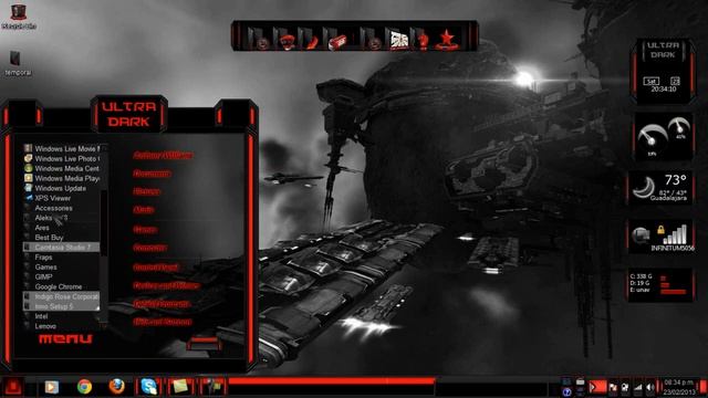 temas para windows 7 red dark ultra (windows 7 themes) смотреть онлайн