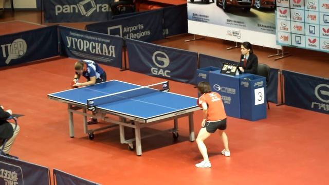 GAC Group ITTF WORLD TOUR RUSSIAN OPEN 2014 CAROLE GRUNDISH - YUKA ISHIGAKI(1) смотреть онлайн