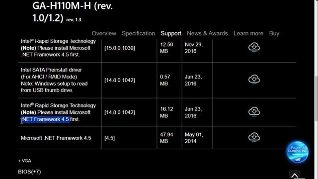 How to Download driver gigabyte GA H110M H Motherboard windows 11 or 10 смотреть онлайн