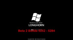 All Microsoft Windows Longhorn Startup and Shutdown Sounds