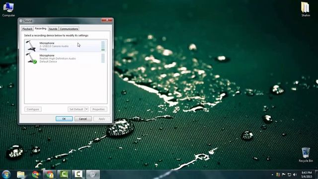 How to Setup default microphone on your windows system смотреть онлайн