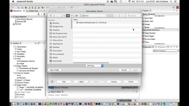 Jaspersoft Studio - Introducción + conexión a base de datos смотреть онлайн