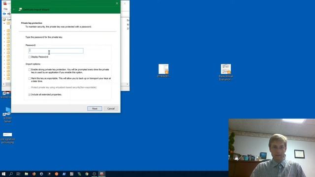 Importing FoxIt Reader Digital ID to Windows Certificate Manager смотреть онлайн