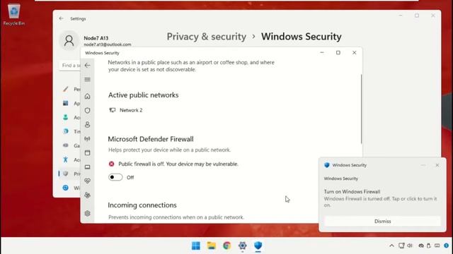 Windows 11 - 關閉/禁用防火牆設置 смотреть онлайн