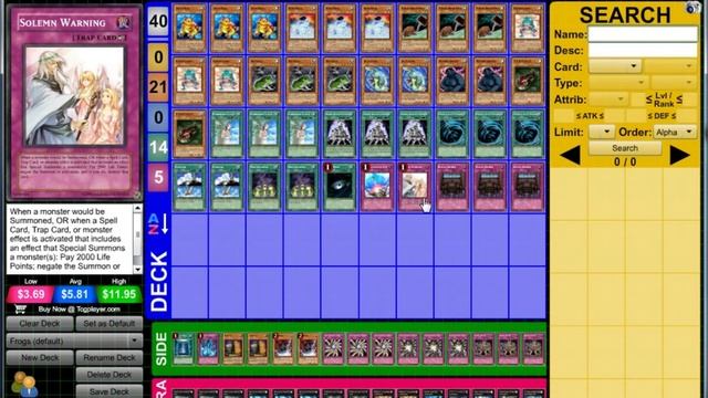 Des Frogs OTK / FTK Deck Profile ~Updated~ [Hiphopapotamus] смотреть онлайн