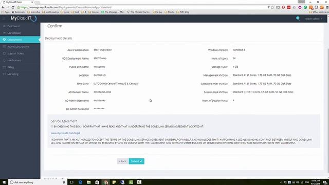 MyCloudIT: Deploy Remote Applications in Azure Cloud смотреть онлайн
