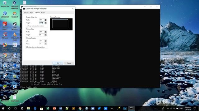 how to hide and unhide scrollbar in command prompt windows 10 (Tamil) смотреть онлайн
