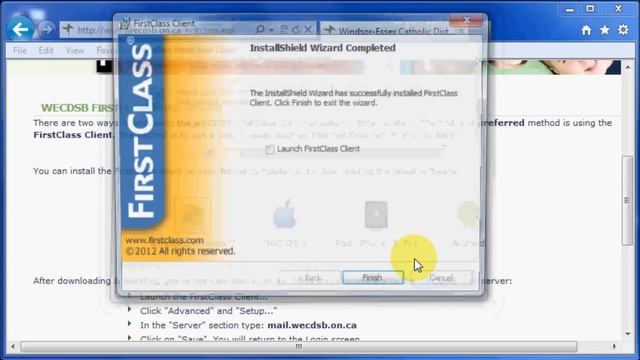 How To Install The FirstClass Email Client On Your Home Computer... смотреть онлайн