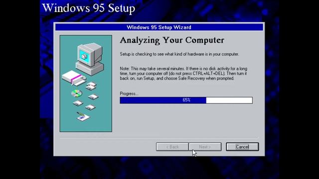 Windows 95 Installation смотреть онлайн