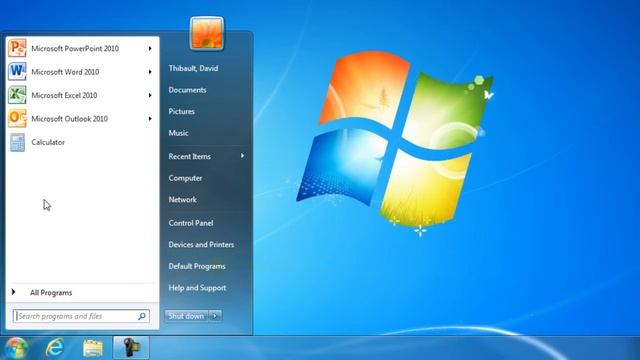 New Features on the Windows 7 Start Menu смотреть онлайн