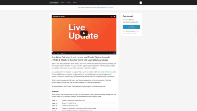 Learnable Live Update смотреть онлайн