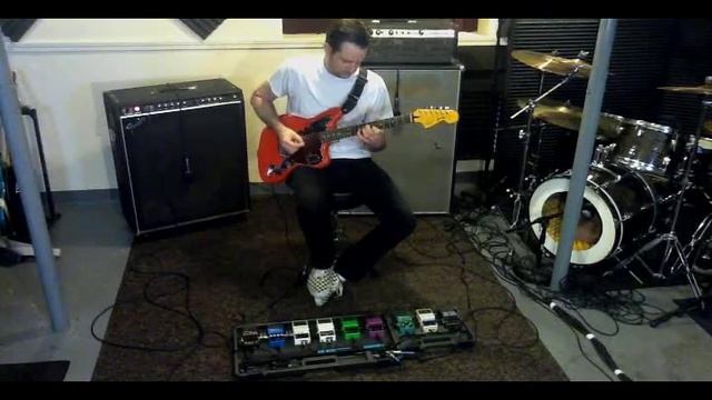 Modded squier Jaguar hi-gain channel смотреть онлайн