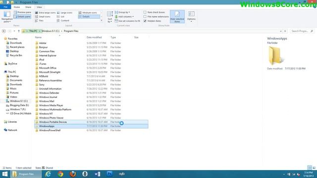 How to access the Windows 8.1 Modern-UI apps installation folder смотреть онлайн