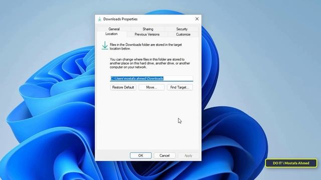 How to Move or Change Default Location of Downloads Folder | Windows 11 смотреть онлайн