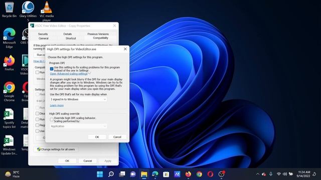 How to change Scaling for Specific Apps in Windows 11 смотреть онлайн