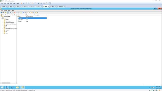Reset domain user password in Windows Server 2012 смотреть онлайн