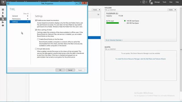 Configure Shadow Copy in Windows server 2012 R2 смотреть онлайн