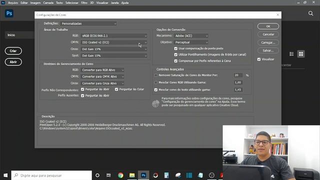 Como instalar perfil de cores Gênesis no Photoshop - Passo a Passo смотреть онлайн