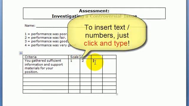 M6(7) How do we work in a word 2007 table? смотреть онлайн