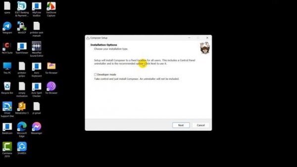 How to Download & Install Composer in Windows 2024