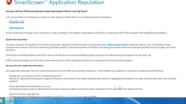 IE9: Security смотреть онлайн