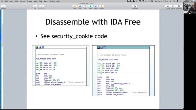 CNIT 127: 8: Windows overflows (Part 2) смотреть онлайн