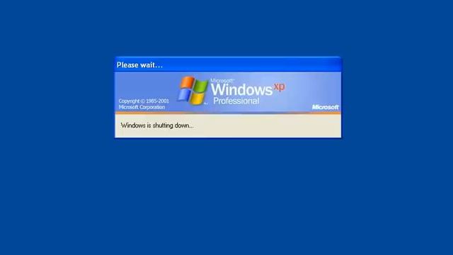 Windows XP Shutdown On Vmware смотреть онлайн