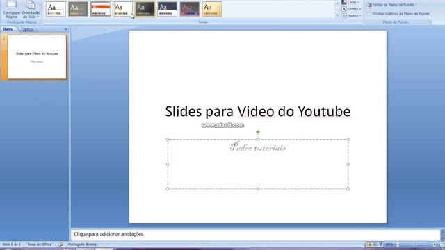 Como fazer slides no Windows 7 2015 смотреть онлайн