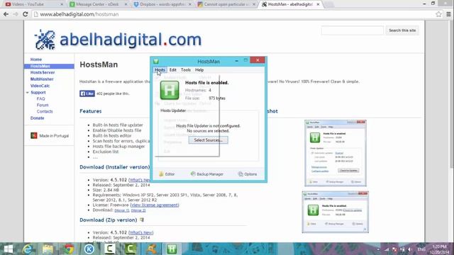How to Open Edit and Save Hosts File Using HostsMan смотреть онлайн