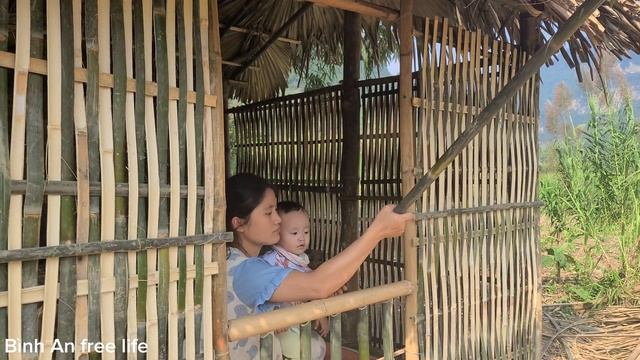 make beautiful windows, build a kitchen for a single mother and her children | Bình An free life смотреть онлайн