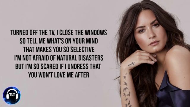Demi Lovato - The Way You Don't Look At Me (Lyrics) смотреть онлайн