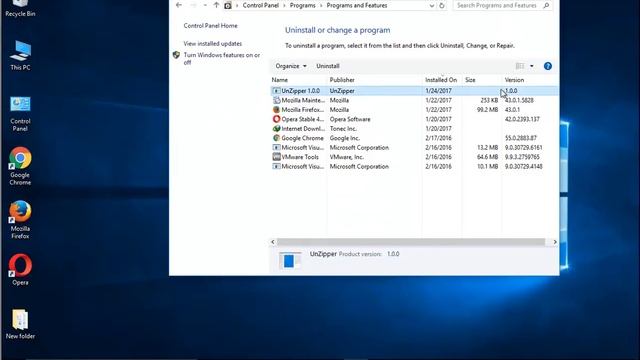 Remove UnZipper 1.0.0 in Windows 10 (Uninstall Guide) смотреть онлайн