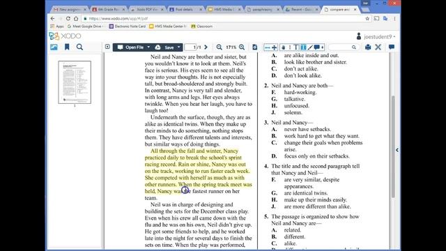 Using Xodo PDF viewer/editor with Google Classroom смотреть онлайн